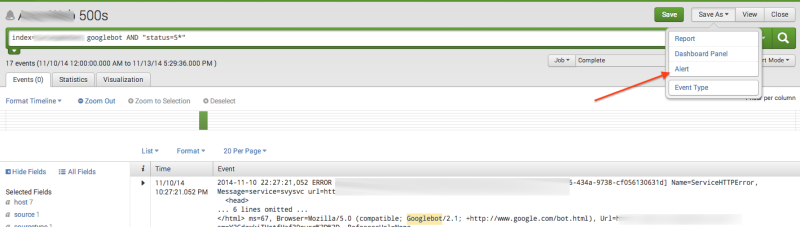 7、實(shí)時(shí)監(jiān)控500頁(yè)面